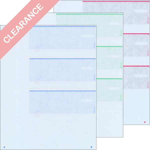 Wallet Blank Check Paper for Inkjet/Laser Printing with Advanced Security Features compatible with VersaCheck Refills